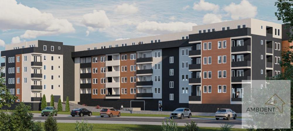 Glavna slika -Mirijevo, 64m2, trosoban stan u novogradnji