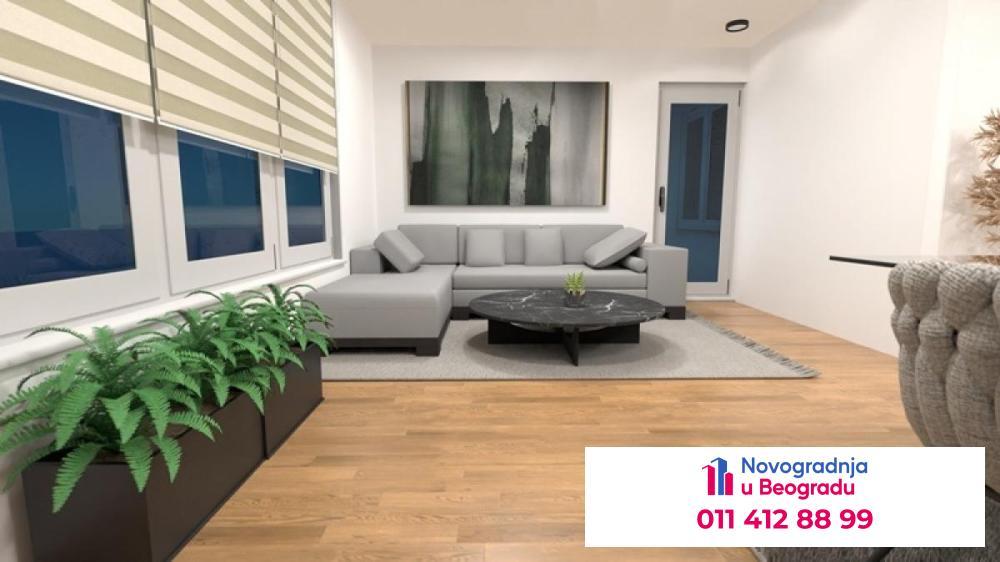 Glavna slika -Dušanovac, 73m2, trosoban stan u novogradnji