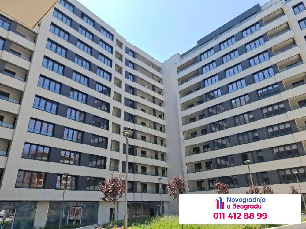Glavna slika -Novi Beograd blok 64, 65m2, dvosoban stan u novogradnji