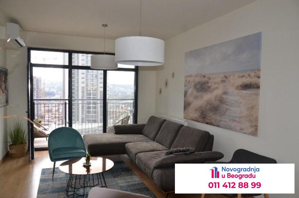 Glavna slika -Beograd na vodi, 82m2, trosoban stan u novogradnji