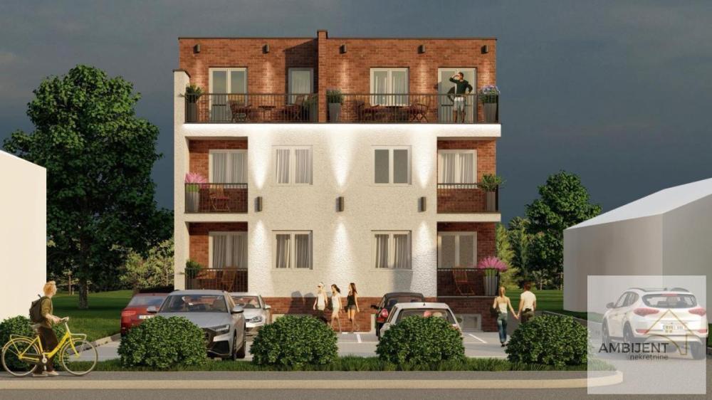 Glavna slika -Batajnica, 43m2, dvosoban stan u novogradnji