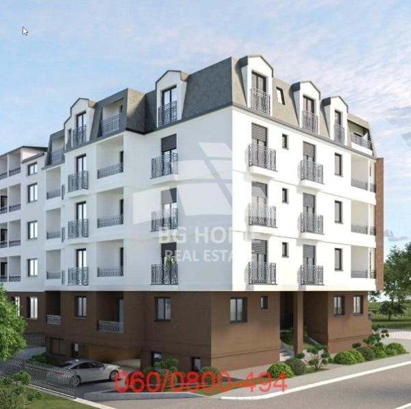 Glavna slika -Čukarica, 61m2, trosoban stan u novogradnji