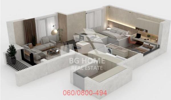 Glavna slika -Dimitrija Tucovića, 66m2, dvoiposoban stan u novogradnji