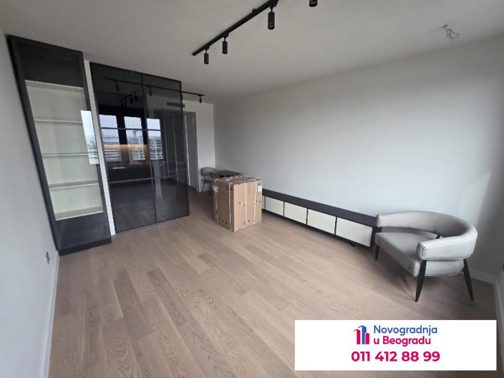Glavna slika -Novi Beograd blok 60, 33m2, jednosoban stan u novogradnji