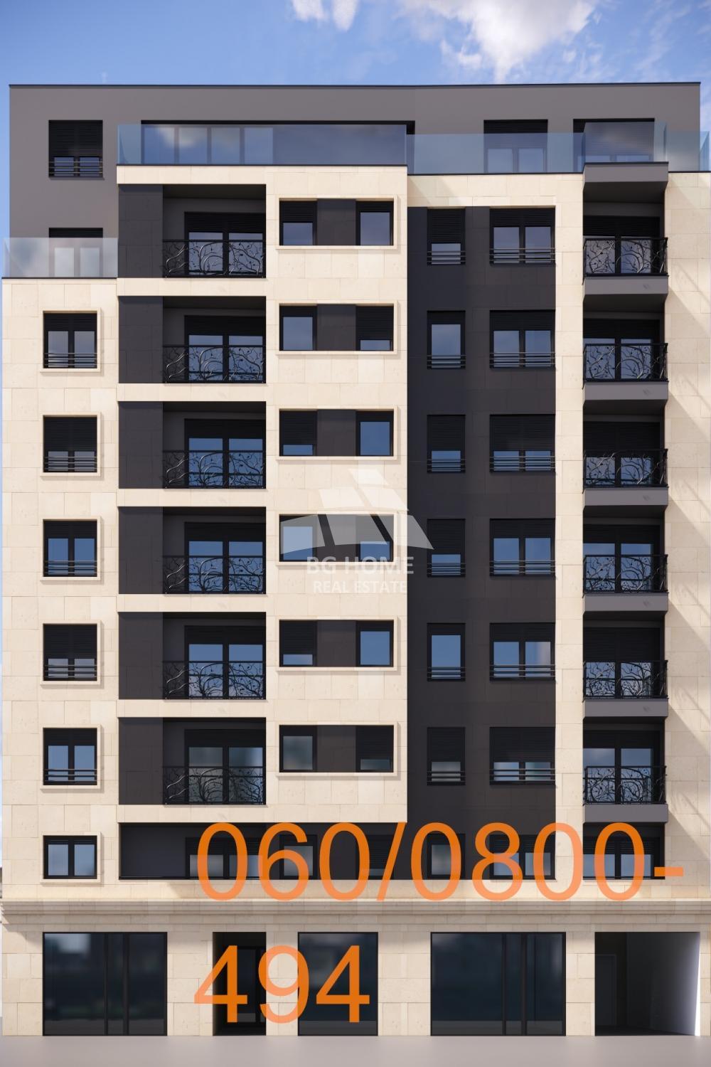 Glavna slika -Cara Nikolaja II, 49m2, dvosoban stan u novogradnji