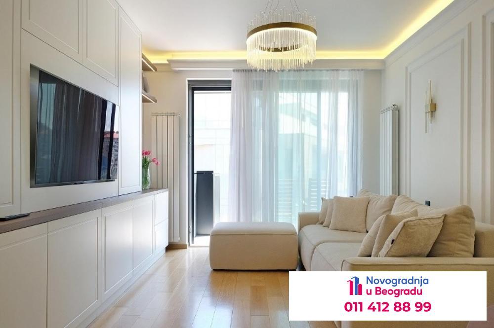 Glavna slika -Dorćol, 56m2, dvosoban stan u novogradnji