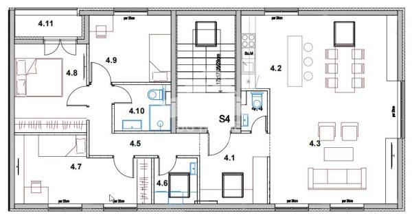 Glavna slika -Ovčanski put, 104m2, četvorosoban stan u novogradnji