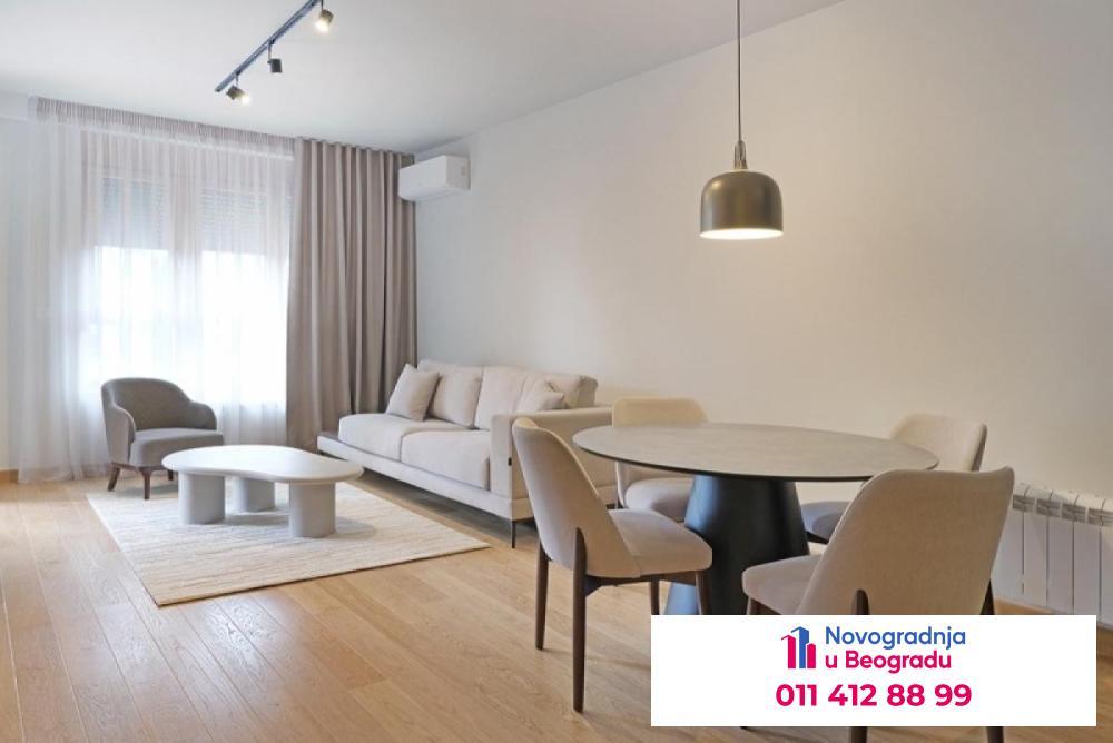 Glavna slika -Novi Beograd blok 65, 57m2, dvosoban stan u novogradnji