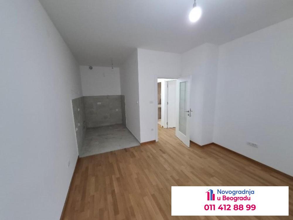 Glavna slika -Banovo brdo, 45m2, dvosoban stan u novogradnji