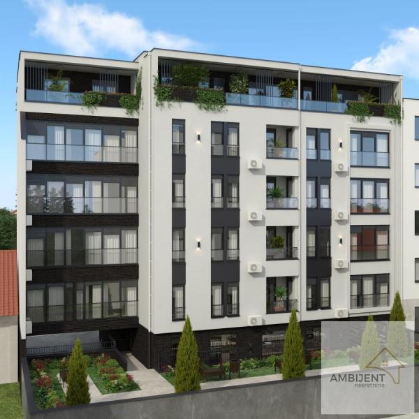 Glavna slika -Voždovac, 74m2, trosoban stan u novogradnji