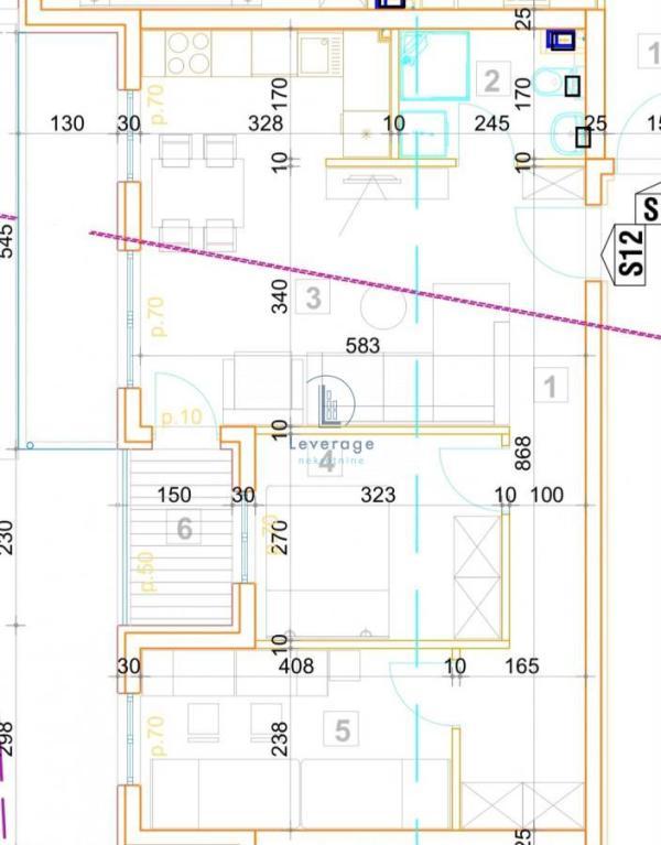 Glavna slika -Novi Beograd blok 72, 57m2, dvosoban stan u novogradnji