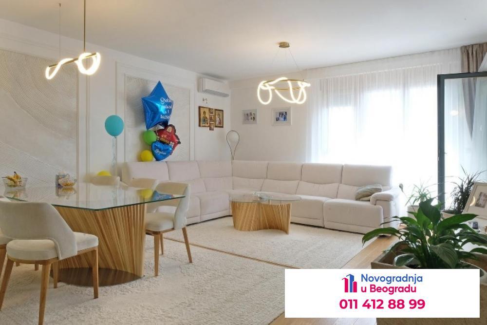 Glavna slika -Novi Beograd blok 65, 140m2, petosoban stan u novogradnji