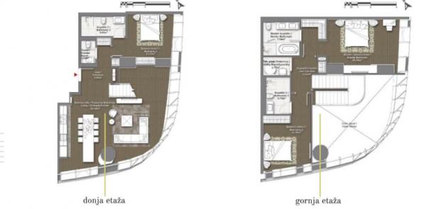 Glavna slika -Beograd na vodi, 152.30m2, četvorosoban stan u novogradnji