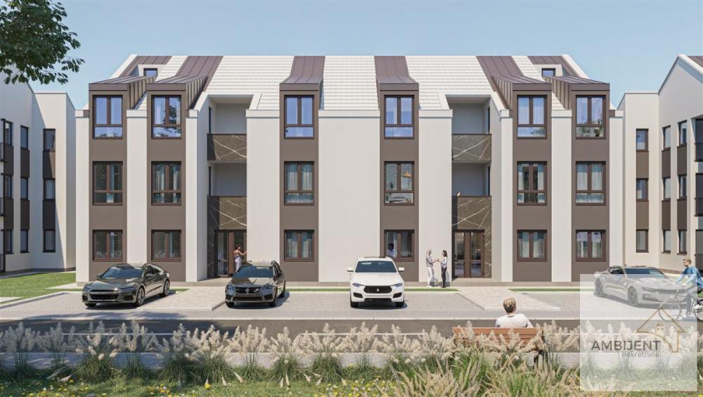 Glavna slika -Surčin, 57m2, dvosoban stan u novogradnji
